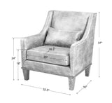 Accent Chairs & Armchairs Clay Leather Armchair