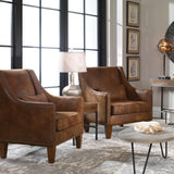 Accent Chairs & Armchairs Clay Leather Armchair