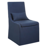 Accent Chairs & Armchairs Coley Armless Chair // Denim
