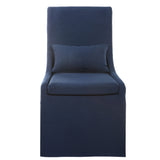 Accent Chairs & Armchairs Coley Armless Chair // Denim