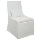 Accent Chairs & Armchairs Coley Armless Chair // White