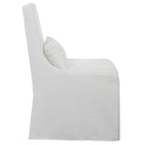 Accent Chairs & Armchairs Coley Armless Chair // White