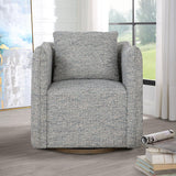 Accent Chairs & Armchairs Corben Blue Swivel Chair