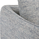 Accent Chairs & Armchairs Corben Blue Swivel Chair