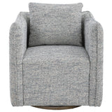 Accent Chairs & Armchairs Corben Blue Swivel Chair