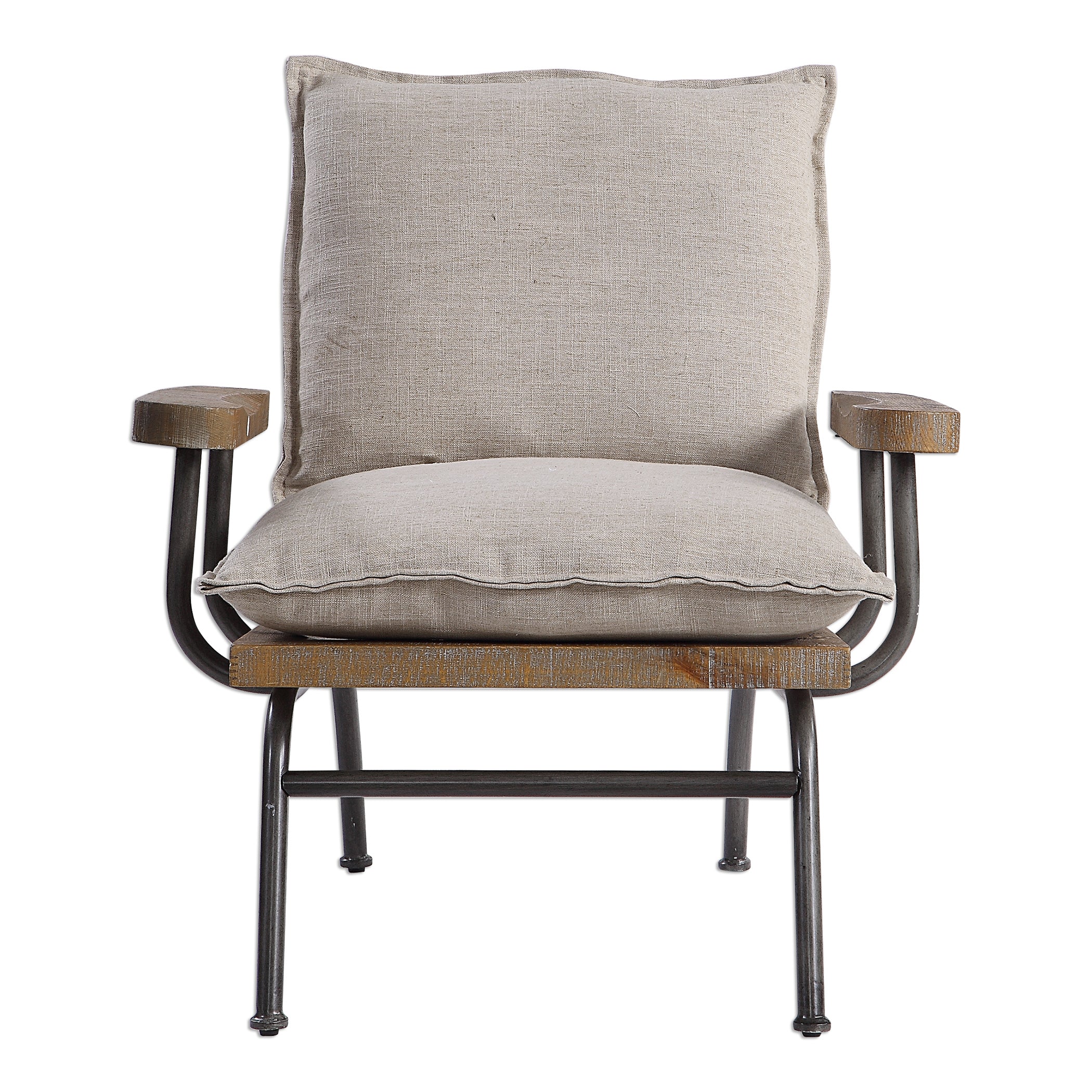 Snapshot of Farmhouse Industrial Accent Chairs