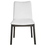 Accent Chairs & Armchairs Delano Armless Chair Set of 2 // White