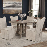 Accent Chairs & Armchairs Delroy Armless Chairs Set Of 2 // Stone Ivory