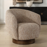 Accent Chairs & Armchairs Dunes Fabric Swivel Chair