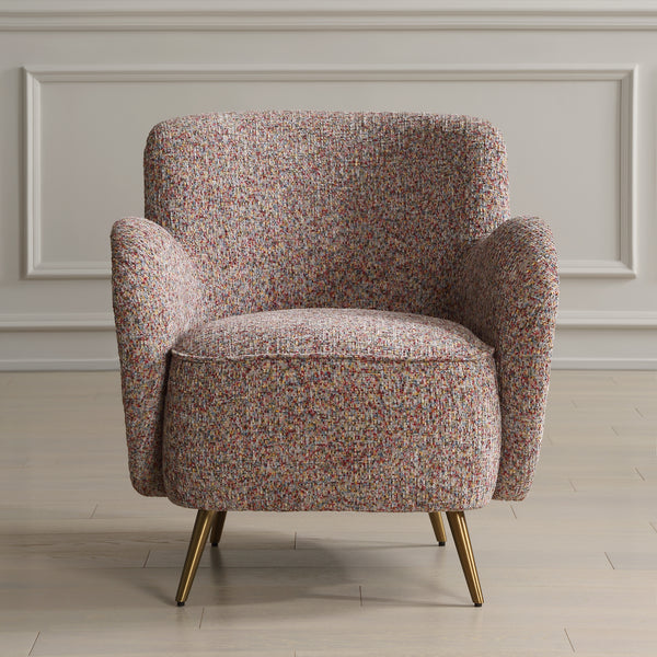 Accent Chairs & Armchairs Gemstone Confetti Toned Accent Chair