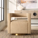 Accent Chairs & Armchairs Grounded Modern Swivel Chair