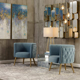 Accent Chairs & Armchairs Haider Accent Chair // Gray Slate