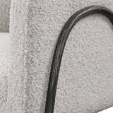 Furniture Jacobsen Accent Chair // Grey Boucle