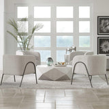 Furniture Jacobsen Accent Chair // Grey Boucle