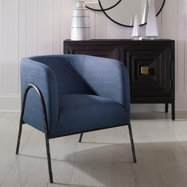 Accent Chairs & Armchairs Jacobsen Barrel Chair // Denim