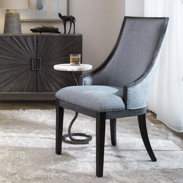 Accent Chairs & Armchairs Janis Ebony Accent Chair