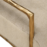 Accent Chairs & Armchairs Kashmir Aged Gold Accent Chair