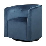 Accent Chairs & Armchairs Mallorie Swivel Chair // Blue