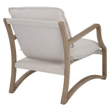 Accent Chairs & Armchairs Melora Solid Oak Accent Chair