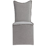Accent Chairs & Armchairs Narissa Armless Chairs Set Of 2 // Grey