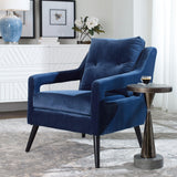 Accent Chairs & Armchairs O'Brien Armchair // Blue Velvet