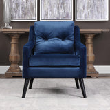 Accent Chairs & Armchairs O'Brien Armchair // Blue Velvet