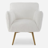 Accent Chairs & Armchairs Oasis White Swivel Chair