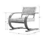 Accent Chairs & Armchairs Rehema Natural Woven Accent Chair