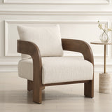 Accent Chairs & Armchairs Rowan Ivory Accent Chair
