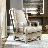 Accent Chairs & Armchairs Schafer Linen Armchair
