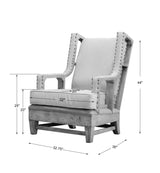 Accent Chairs & Armchairs Schafer Linen Armchair