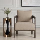 Accent Chairs & Armchairs Sienna Sand Fabric Accent Chair