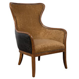 Accent Chairs & Armchairs Snowden Wing Chair // Tan Velvet