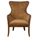 Accent Chairs & Armchairs Snowden Wing Chair // Tan Velvet