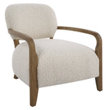 Accent Chairs & Armchairs Telluride Natural Shearling Accent Chair