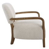 Accent Chairs & Armchairs Telluride Natural Shearling Accent Chair