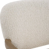 Accent Chairs & Armchairs Telluride Natural Shearling Accent Chair