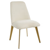 Accent Chairs & Armchairs Vantage Off White Fabric Dining Chair