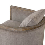 Accent Chairs & Armchairs Viaggio Gray Chenille Accent Chair