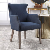 Accent Chairs & Armchairs Yareena Blue Wing Chair