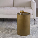 Accent Table Adrina Drum Accent Table