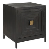Accent Table Aiken Geometric Cabinet / End Table