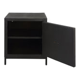 Accent Table Aiken Geometric Cabinet / End Table