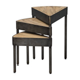 Accent Table Akito Swivel Nesting Table