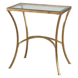Accent Table Alayna Gold End Table