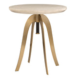 Accent Table Alice Oak Adjustable Accent Table