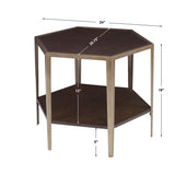 Accent Table Alicia Geometric Accent Table