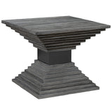 Accent Table Andes Wooden Geometric Accent Table