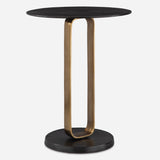 Accent Table Aperture Brass Accent Table
