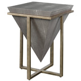 Accent Table Bertrand Shagreen Accent Table